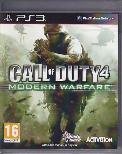 Call of Duty 4 Modern Warfare - PS3 (B Grade) (Genbrug)